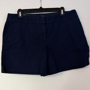 J. Crew Women's navy 5” shorts